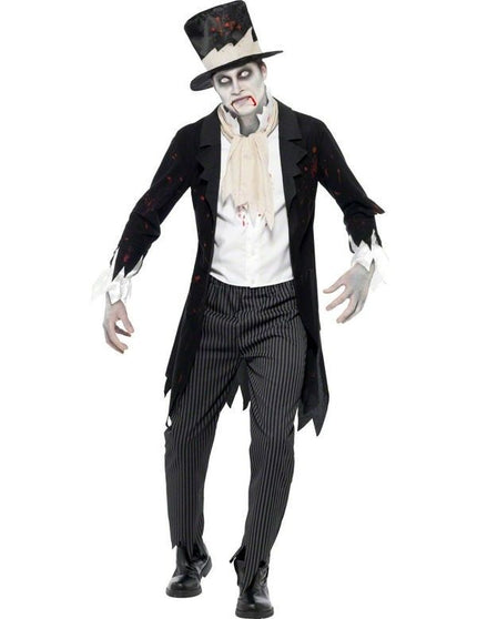 Feestbazaar Zombie Bruidegom kostuum