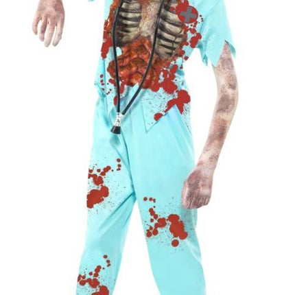 Feestbazaar Zombie Chirurg kostuum kind