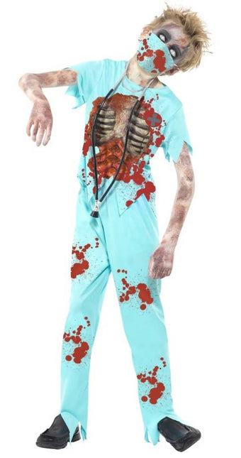 Feestbazaar Zombie Chirurg kostuum kind