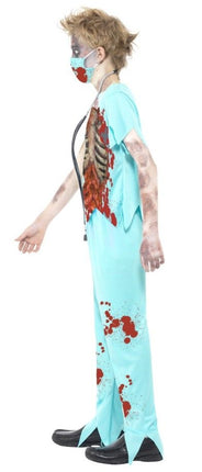 Feestbazaar Zombie Chirurg kostuum kind