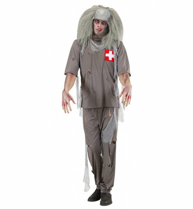 Feestbazaar Zombie dokter kostuum
