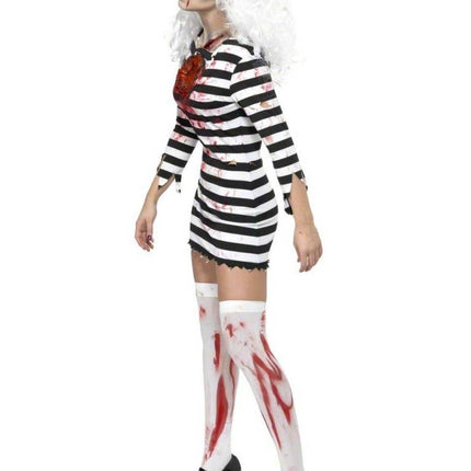 Feestbazaar Zombie Gevangene kostuum