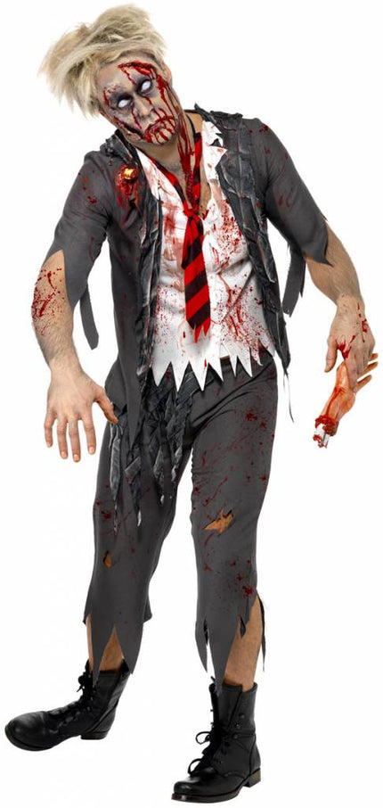 Feestbazaar Zombie High School kostuum man