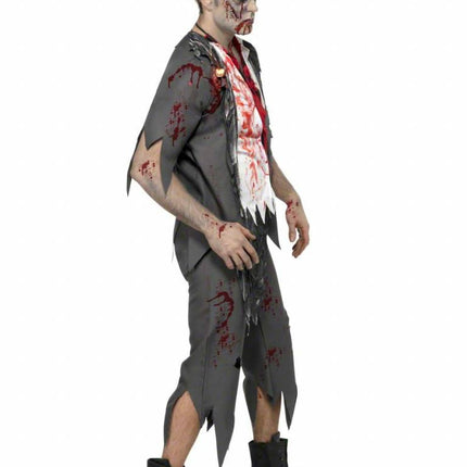 Feestbazaar Zombie High School kostuum man