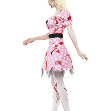 Feestbazaar Zombie mini mouse kostuum