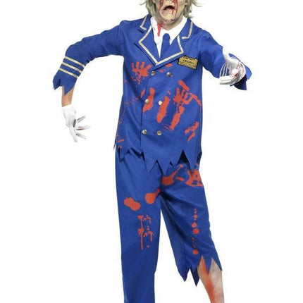 Feestbazaar Zombie piloten kostuum man