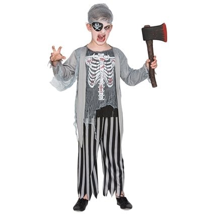 Feestbazaar Zombie piraat kind