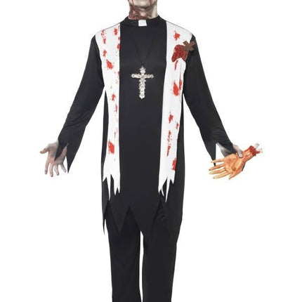 Feestbazaar Zombie Priester pak