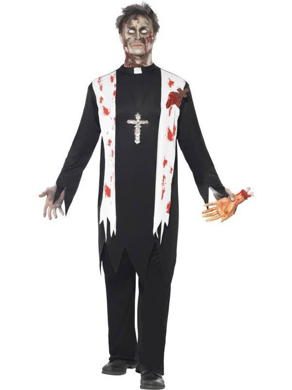 Feestbazaar Zombie Priester pak