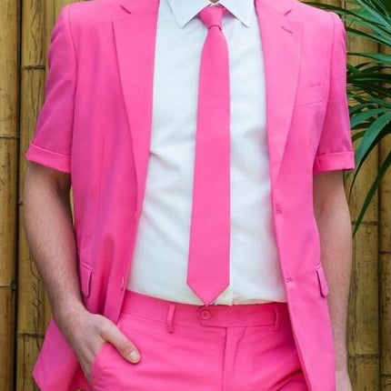 Feestbazaar Zomer Maatpak roze elite