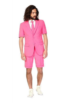 Feestbazaar Zomer Maatpak roze elite