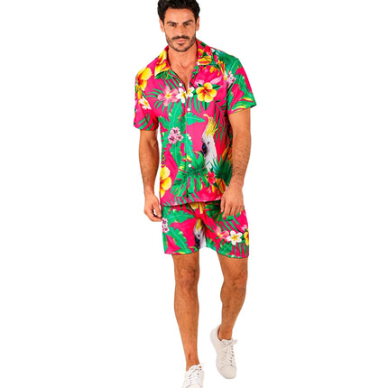 Feestbazaar Zomer Party Verkleedset Papegaai