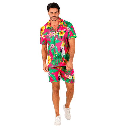 Feestbazaar Zomer Party Verkleedset Papegaai