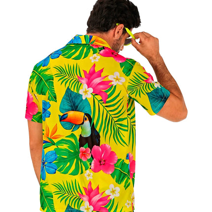 Feestbazaar Zomer Partyblouse Toekan Volwassen