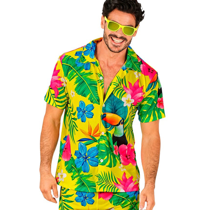 Feestbazaar Zomer Partyblouse Toekan Volwassen