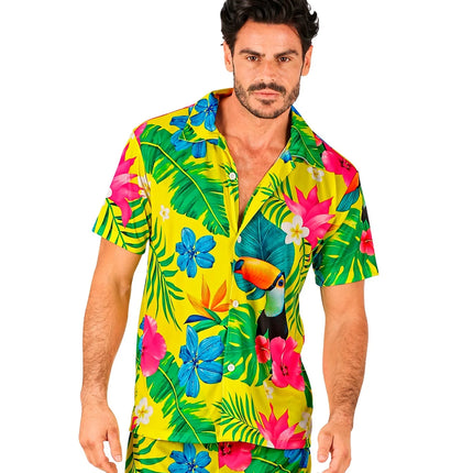 Feestbazaar Zomer Partyblouse Toekan Volwassen