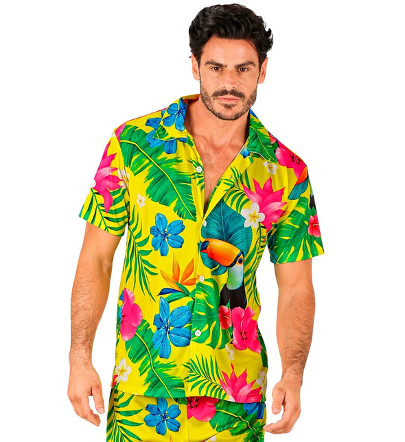 Feestbazaar Zomer Partyblouse Toekan Volwassen