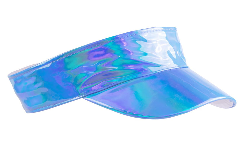 Feestbazaar Zonneklep Bling Blauw