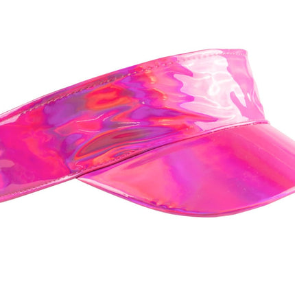 Feestbazaar Zonneklep Bling Roze