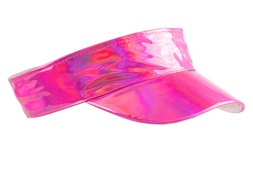 Feestbazaar Zonneklep Bling Roze