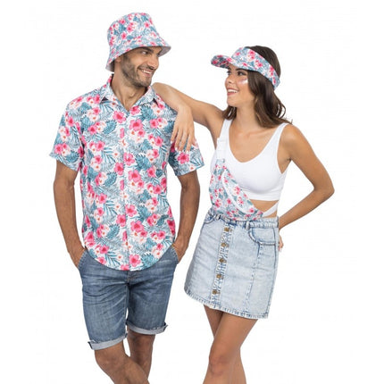 Feestbazaar Zonneklep Hibiscus Hawaii
