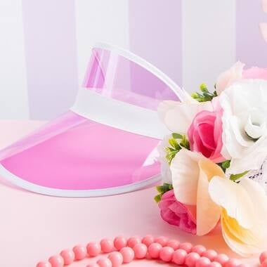 Feestbazaar Zonneklep roze