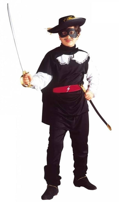 Feestbazaar Zorro ruiter kostuum kind