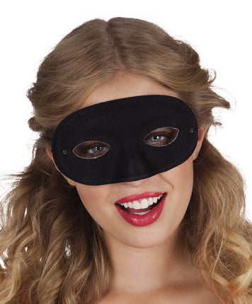 Feestbazaar Zorromasker zwart