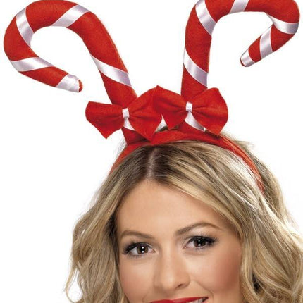 Feestbazaar Zuurstok diadeem kerst