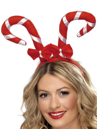 Feestbazaar Zuurstok diadeem kerst