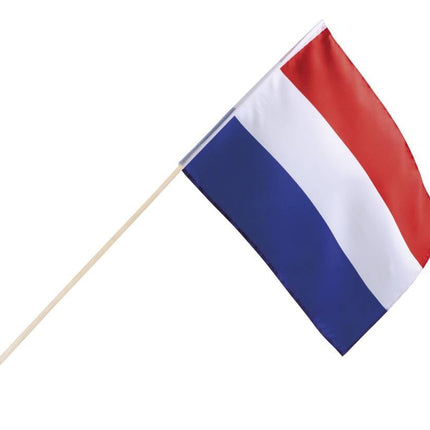 Feestbazaar zwaaivlag Nederland 76cm