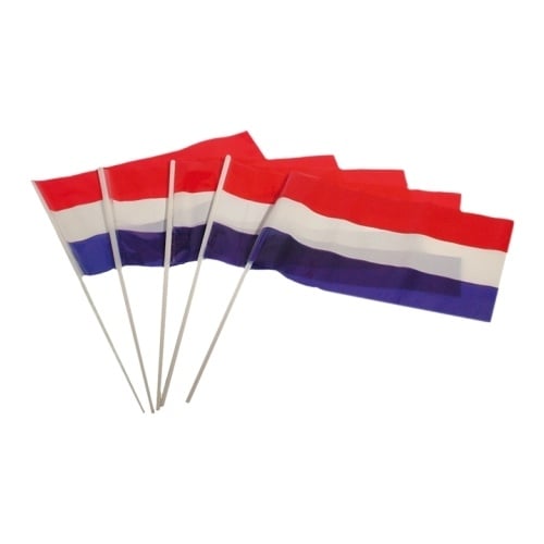 Feestbazaar Zwaaivlaggetje Op Stokje Holland Plastic