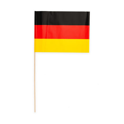 Feestbazaar Zwaaivlaggetjes Duitsland 20x30cm (10st)
