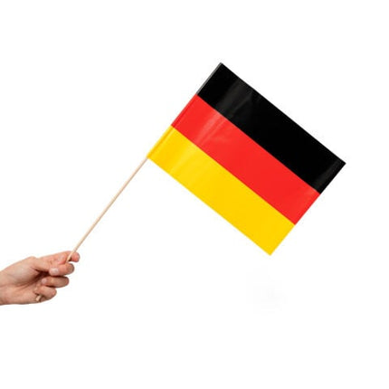 Feestbazaar Zwaaivlaggetjes Duitsland 20x30cm (10st)
