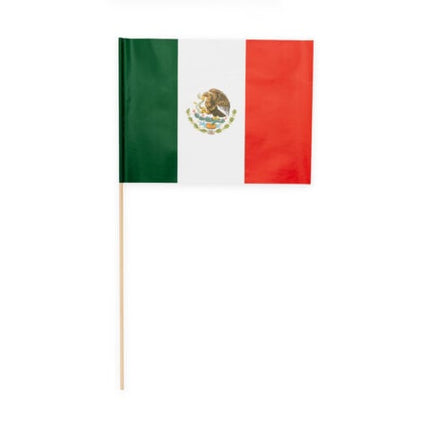 Feestbazaar Zwaaivlaggetjes Mexico 20x30cm (10st)
