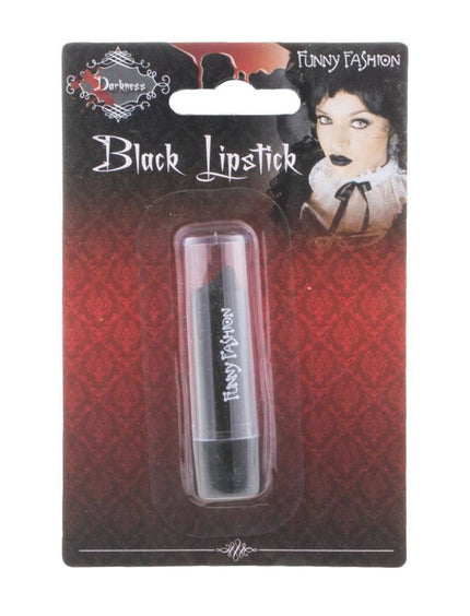 Feestbazaar Zwarte Lippenstift