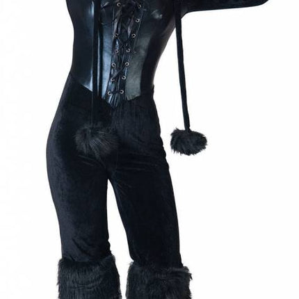 Feestbazaar Zwarte panter outfit dames