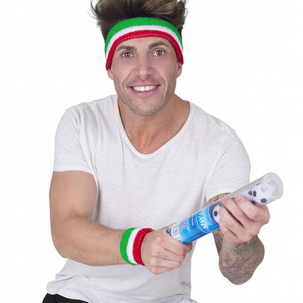 Feestbazaar Zweetbanden set Italie