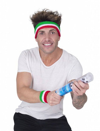 Feestbazaar Zweetbanden set Italie
