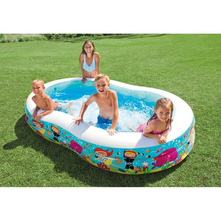 Feestbazaar Zwembad Intex  Snorkelfun (262x160x46)