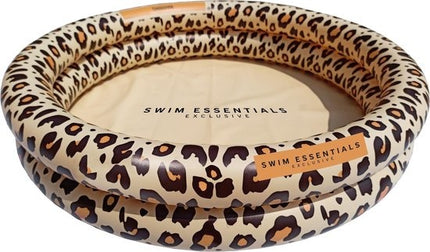 Feestbazaar Zwembad Panterprint Beige Groot (150cm)