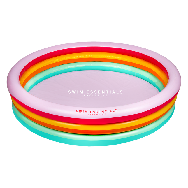 Feestbazaar Zwembad Regenboog Groot (150cm)