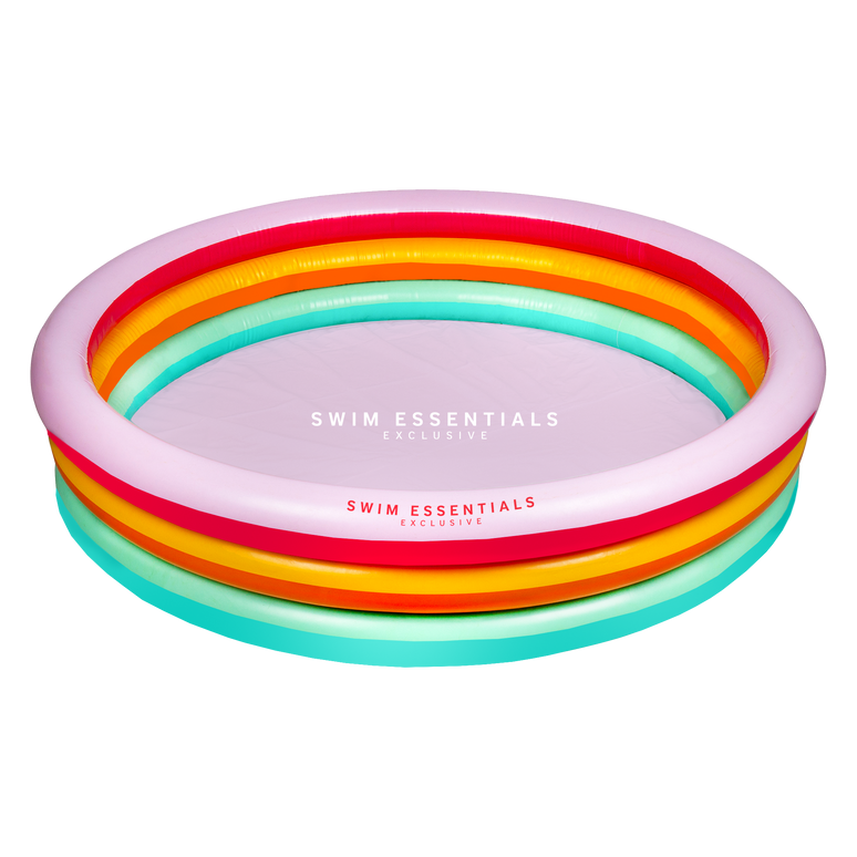 Feestbazaar Zwembad Regenboog Groot (150cm)