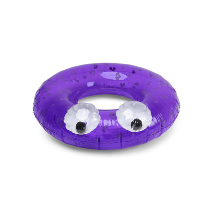 Feestbazaar Zwemband Dier Paars Leopard Ø 65cm