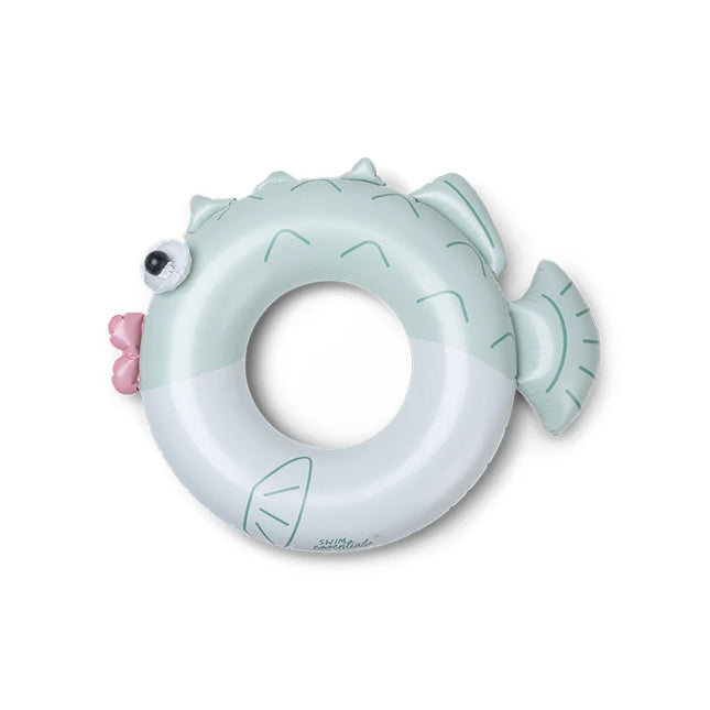 Feestbazaar Zwemring Vis Puck Pufferfish Ø95cm