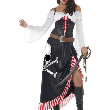 Feestbazaar Zwoele piratenkostuum dame
