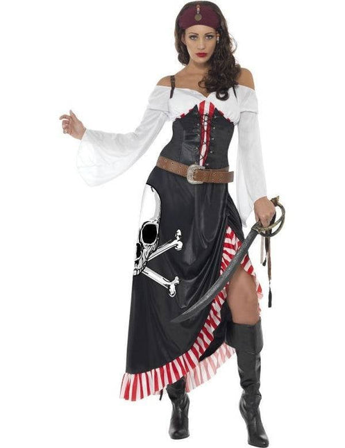 Feestbazaar Zwoele piratenkostuum dame